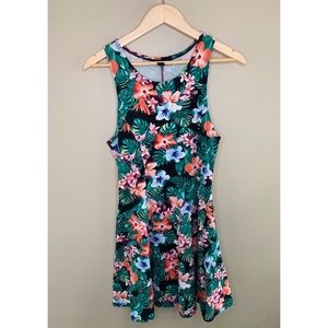 Forever 21 Tropical Mini Dress